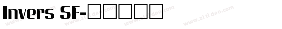 Invers SF字体转换